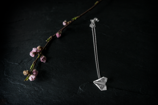 PAPER PLANE ORIGAMI JEWELRY