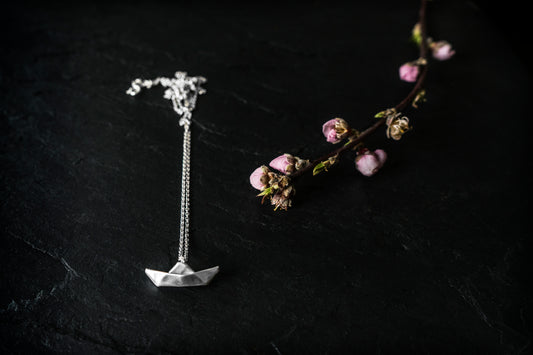 BOAT ORIGAMI JEWELRY